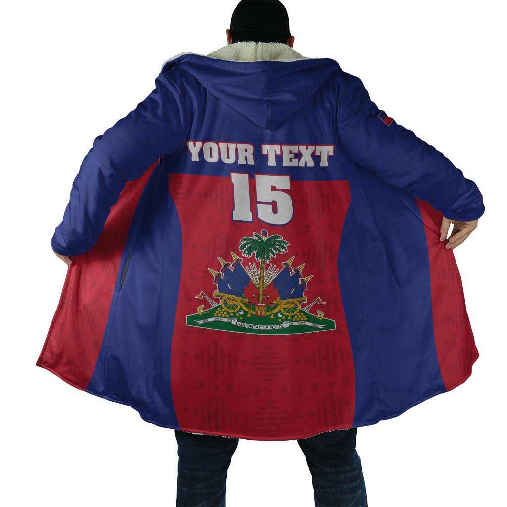 Custom Haiti Football Cloak Les Grenadiers 2026 Back to the World Cup
