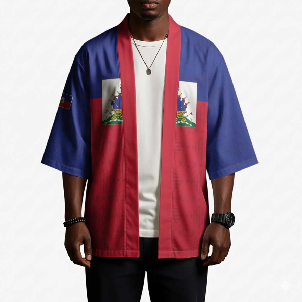 Custom Haiti Football Kimono Les Grenadiers 2026 Back to the World Cup