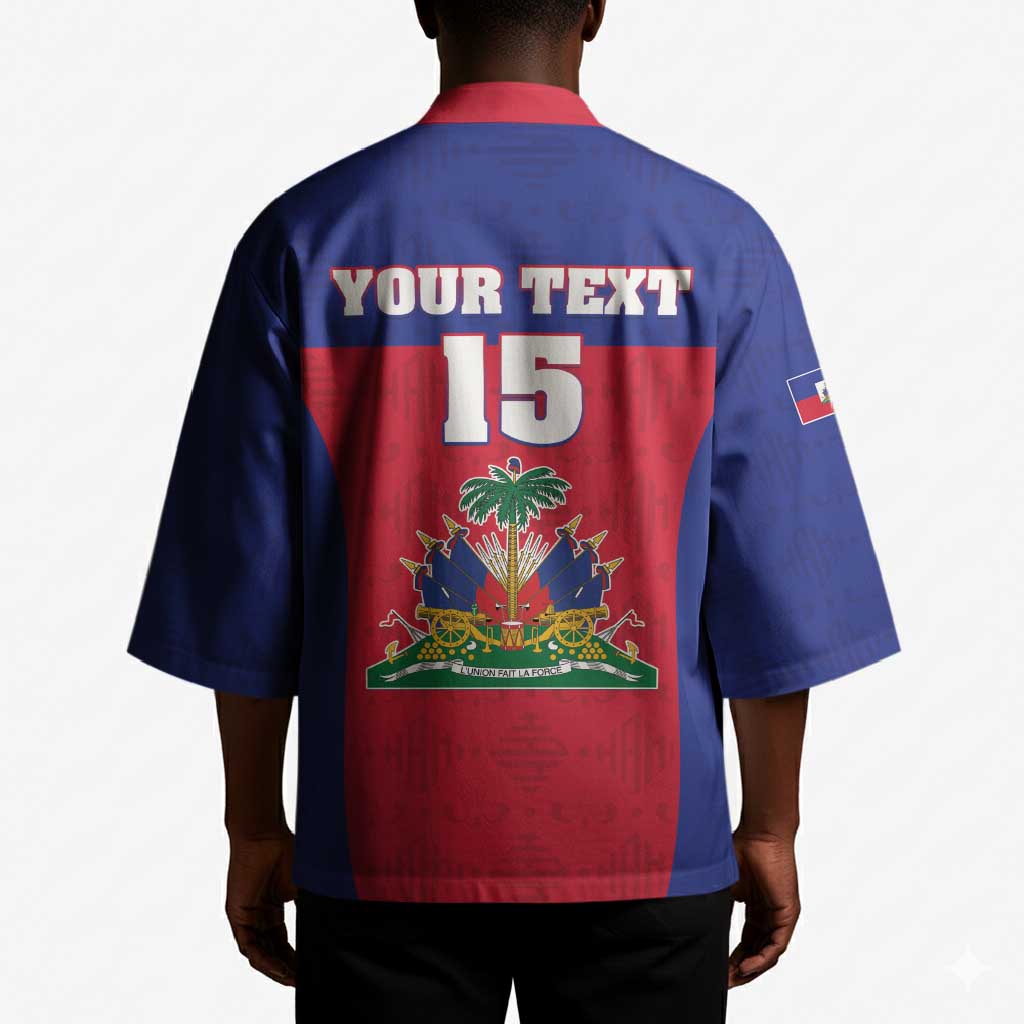 Custom Haiti Football Kimono Les Grenadiers 2026 Back to the World Cup