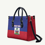 Custom Haiti Football Leather Bag Les Grenadiers 2026 Back to the World Cup