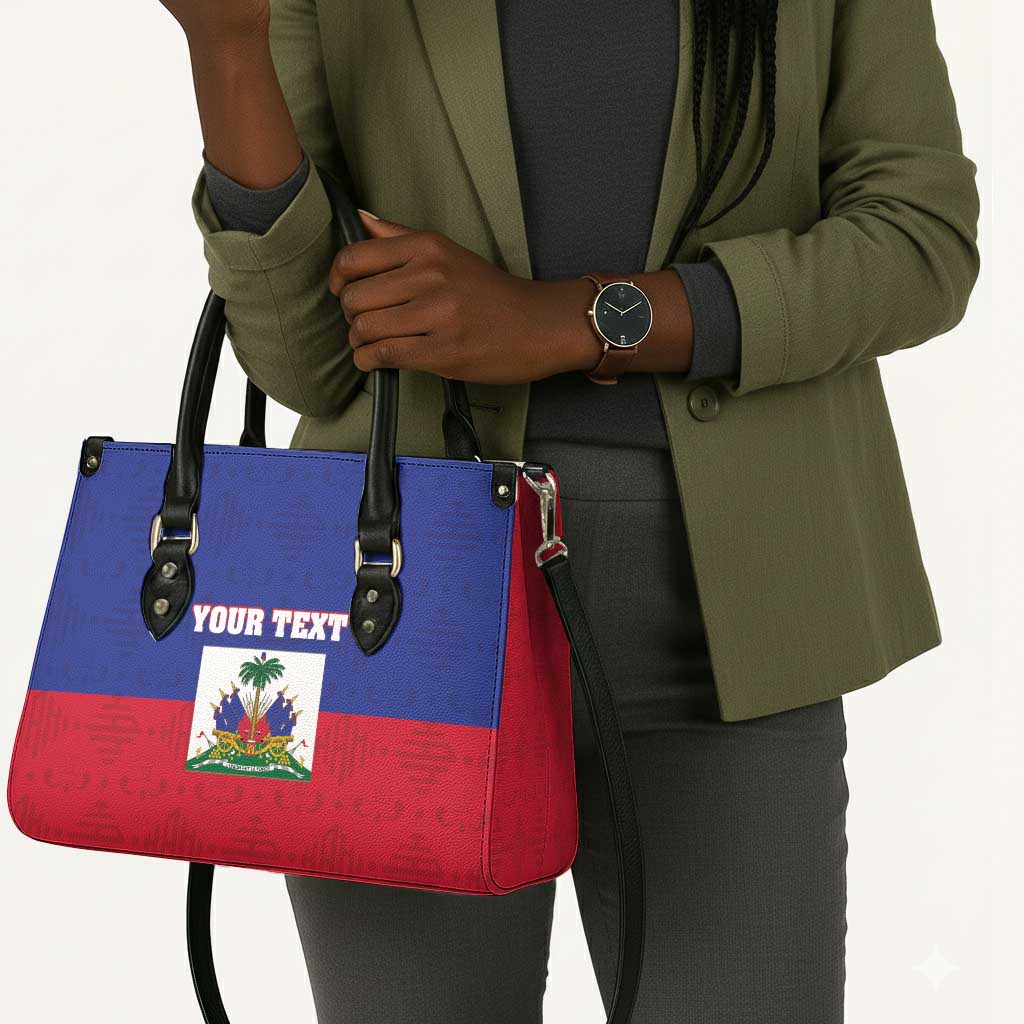 Custom Haiti Football Leather Bag Les Grenadiers 2026 Back to the World Cup