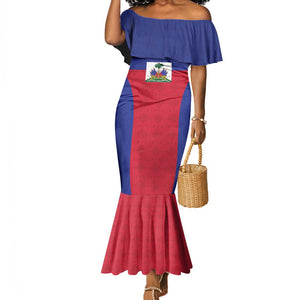 Afro Pride of Haiti Football Mermaid Dress Return to the World Stage LT15