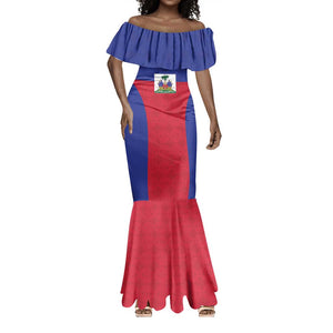 Afro Pride of Haiti Football Mermaid Dress Return to the World Stage LT15
