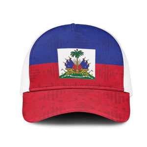 Afro Pride of Haiti Football Mesh Trucker Cap Return to the World Stage - African Pride