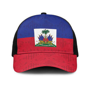 Afro Pride of Haiti Football Mesh Trucker Cap Return to the World Stage - African Pride