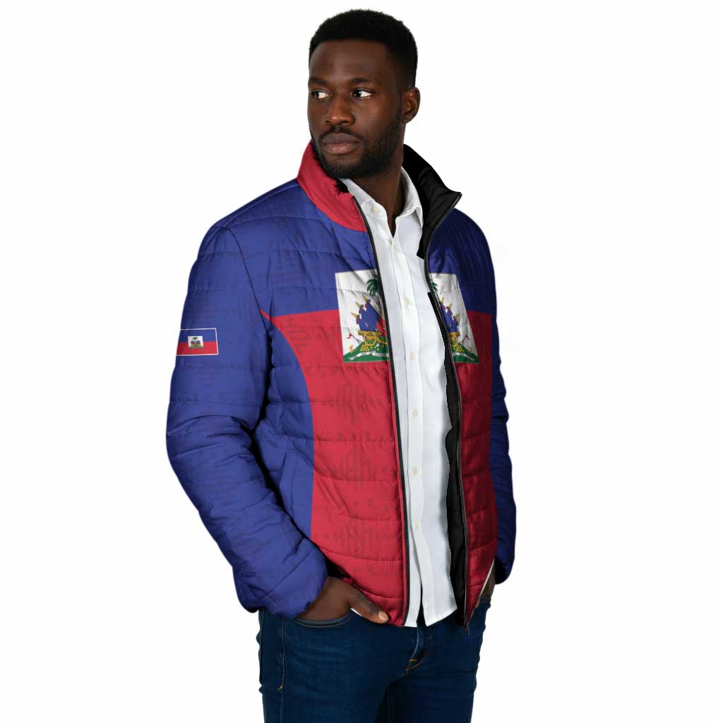 Custom Haiti Football Padded Jacket Les Grenadiers 2026 Back to the World Cup