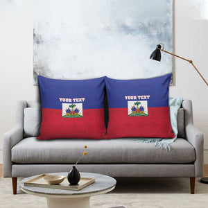 Custom Haiti Football Pillow Cover Les Grenadiers 2026 Back to the World Cup