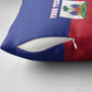 Custom Haiti Football Pillow Cover Les Grenadiers 2026 Back to the World Cup