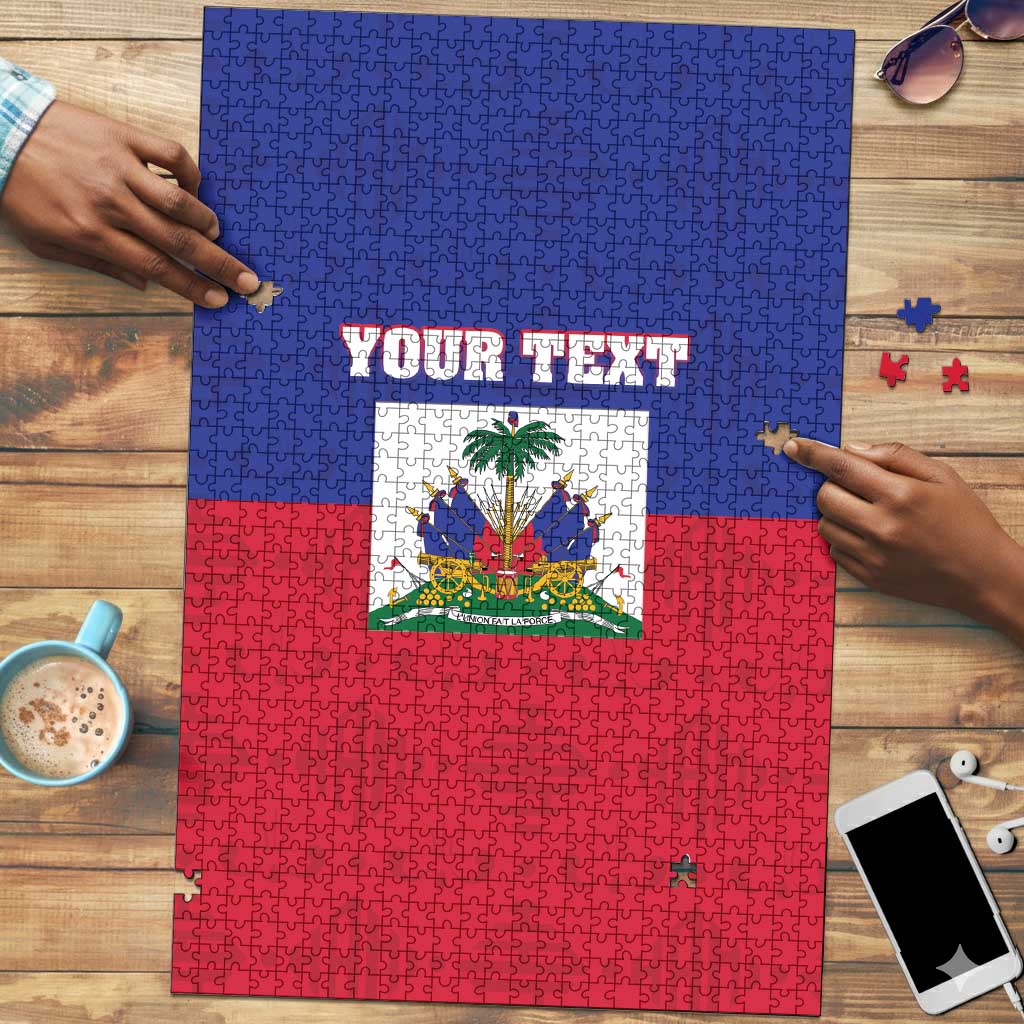 Custom Haiti Football Puzzle Les Grenadiers 2026 Back to the World Cup