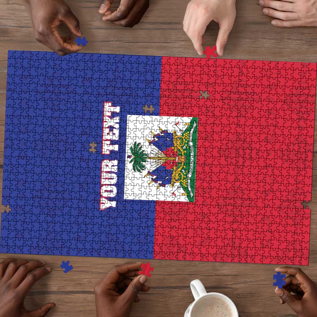 Custom Haiti Football Puzzle Les Grenadiers 2026 Back to the World Cup