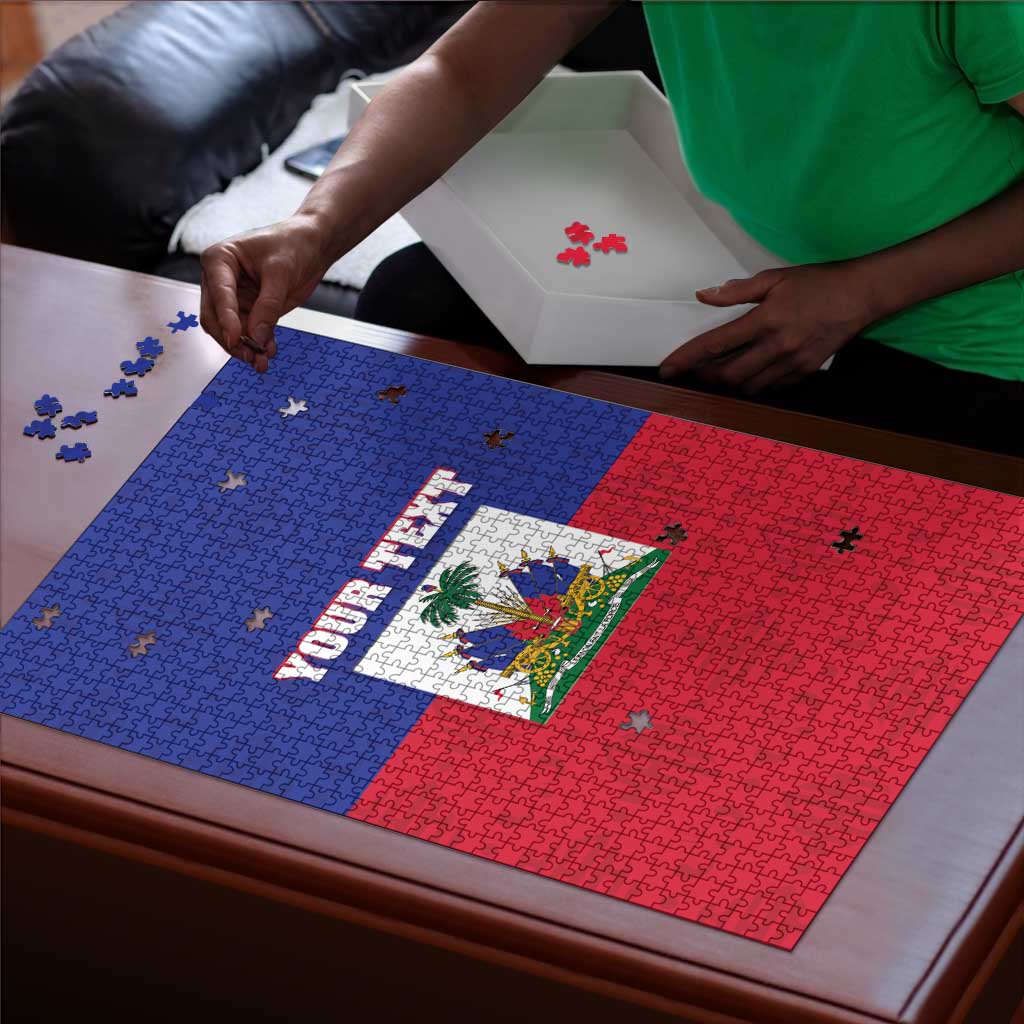 Custom Haiti Football Puzzle Les Grenadiers 2026 Back to the World Cup