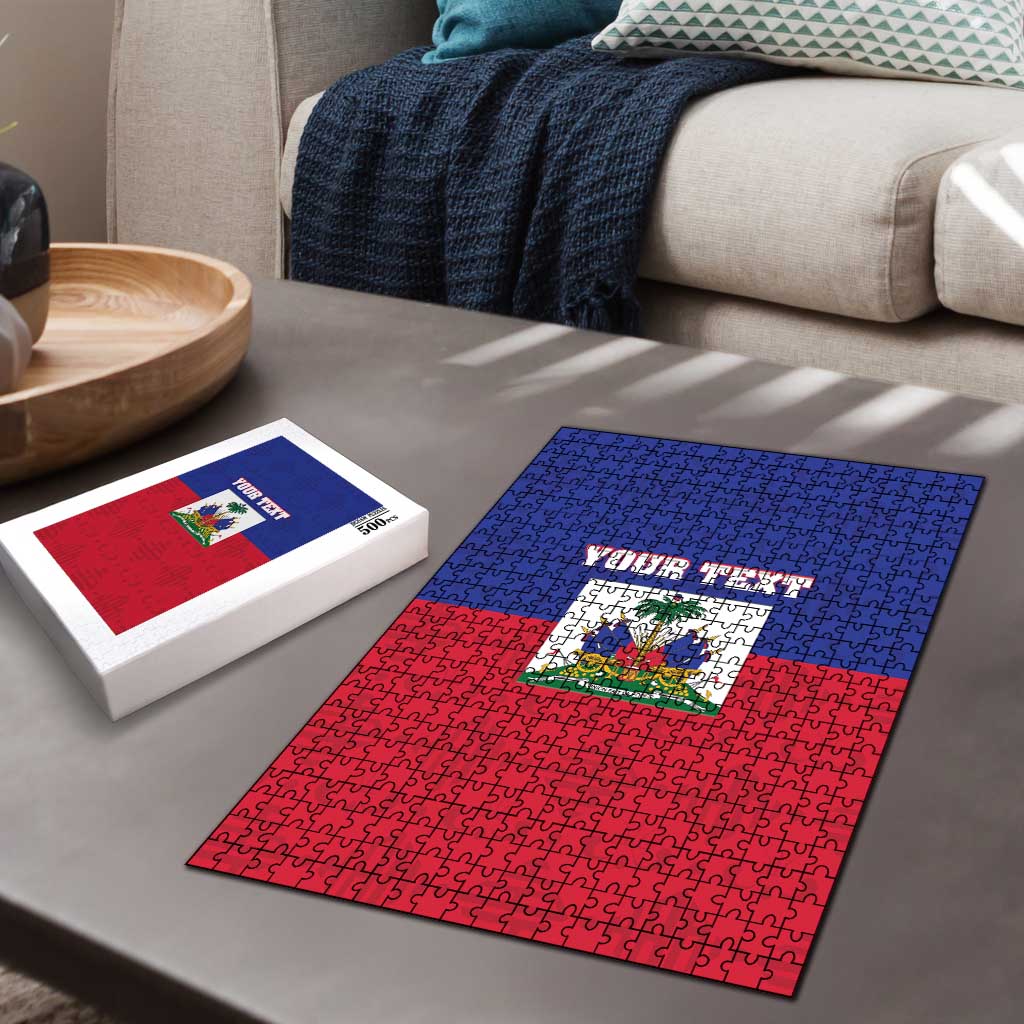 Custom Haiti Football Puzzle Les Grenadiers 2026 Back to the World Cup