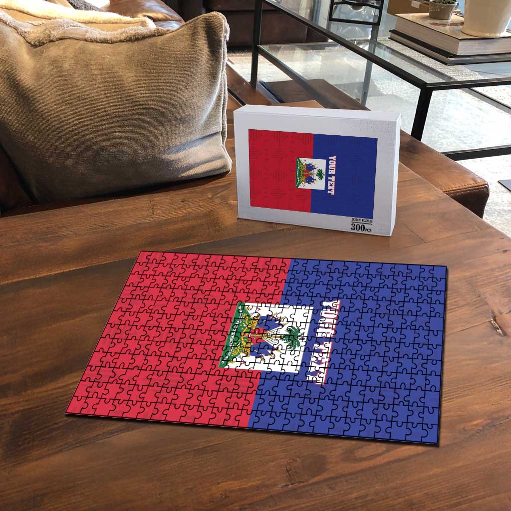 Custom Haiti Football Puzzle Les Grenadiers 2026 Back to the World Cup