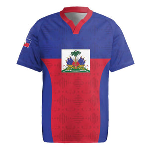 Afro Pride of Haiti Football Rugby Jersey Return to the World Stage LT15