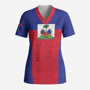 Afro Pride of Haiti Football Scrub Top Return to the World Stage - African Pride