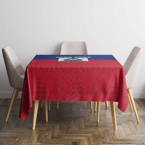 Afro Pride of Haiti Football Tablecloth Return to the World Stage - African Pride