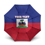 Custom Haiti Football Umbrella Les Grenadiers 2026 Back to the World Cup