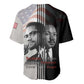 Civil Rights Legends Baseball Jersey Martin Luther King And Malcolm X LT15