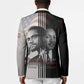 Martin Luther King And Malcolm X Blazer Two Minds One Movement