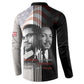 Martin Luther King And Malcolm X Button Sweatshirt Two Minds One Movement