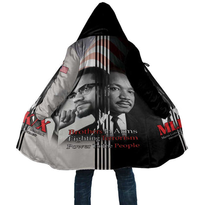 Martin Luther King And Malcolm X Cloak Two Minds One Movement