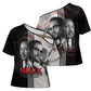 Martin Luther King And Malcolm X Cross Shoulder Shirt Two Minds One Movement
