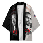 Martin Luther King And Malcolm X Kimono Two Minds One Movement