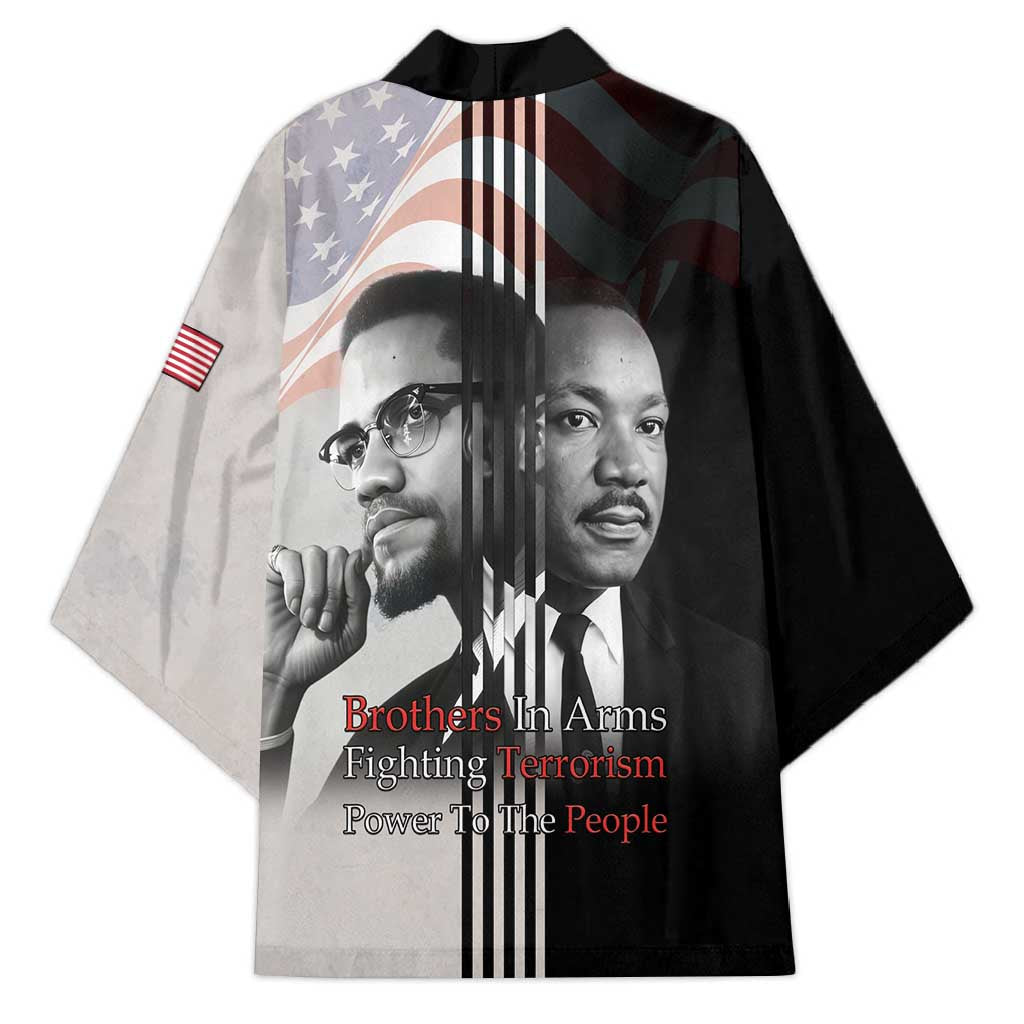 Martin Luther King And Malcolm X Kimono Two Minds One Movement