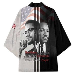 Martin Luther King And Malcolm X Kimono Two Minds One Movement