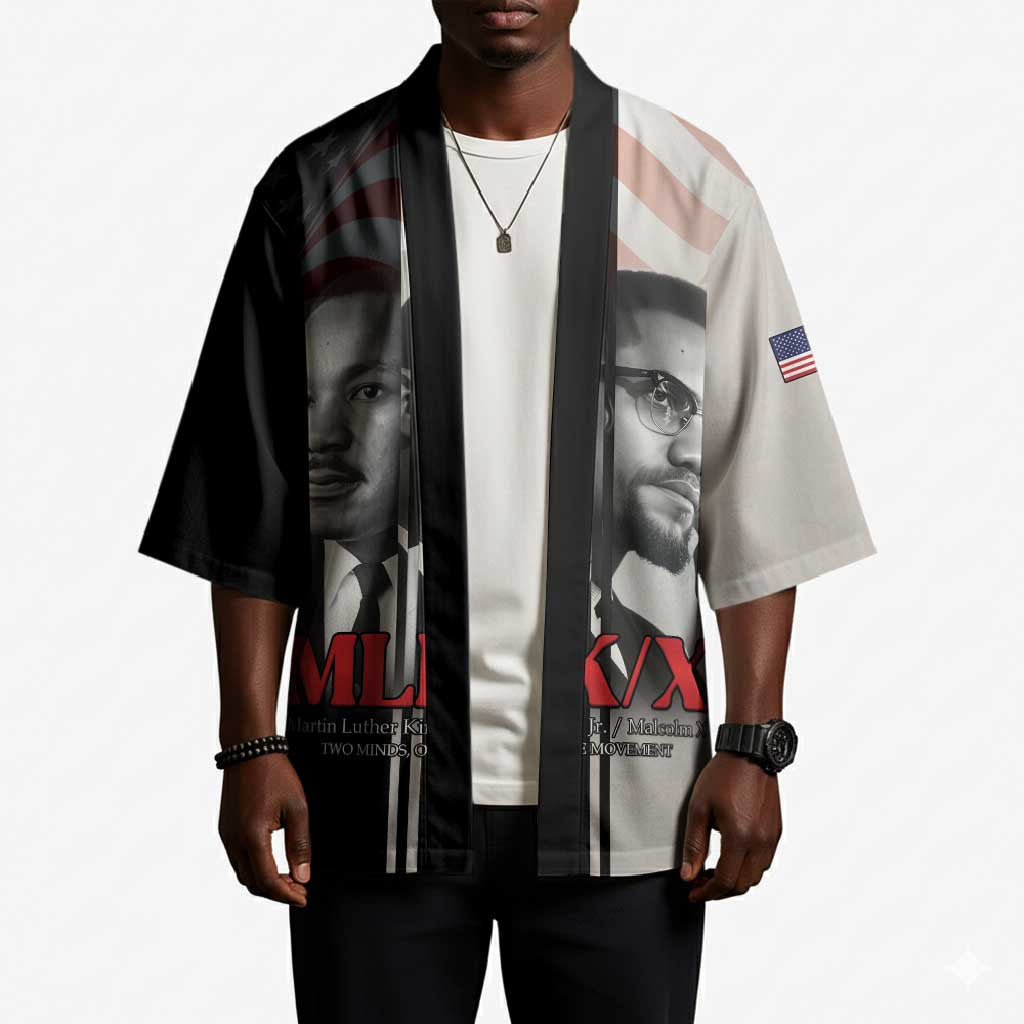 Martin Luther King And Malcolm X Kimono Two Minds One Movement