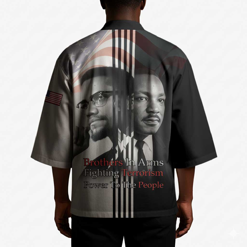 Martin Luther King And Malcolm X Kimono Two Minds One Movement