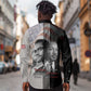 Civil Rights Legends Long Sleeve Button Shirt Martin Luther King And Malcolm X - African Pride