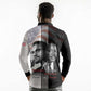 Civil Rights Legends Long Sleeve Polo Shirt Martin Luther King And Malcolm X - African Pride