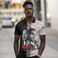 Civil Rights Legends Polo Shirt Martin Luther King And Malcolm X LT15