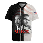 Civil Rights Legends Rugby Jersey Martin Luther King And Malcolm X LT15