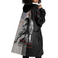 Civil Rights Legends Wearable Blanket Hoodie Martin Luther King And Malcolm X - African Pride