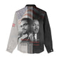 Civil Rights Legends Women Casual Shirt Martin Luther King And Malcolm X - African Pride