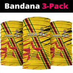 Custom Zimbabwe Football Neck Gaiter Grunge Style LT15