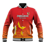 Custom Zimbabwe Cricket Baseball Jacket Go Champions