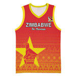 Custom Zimbabwe Cricket Basketball Jersey Go Champions LT15