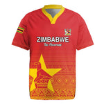 Custom Zimbabwe Cricket Rugby Jersey Go Champions