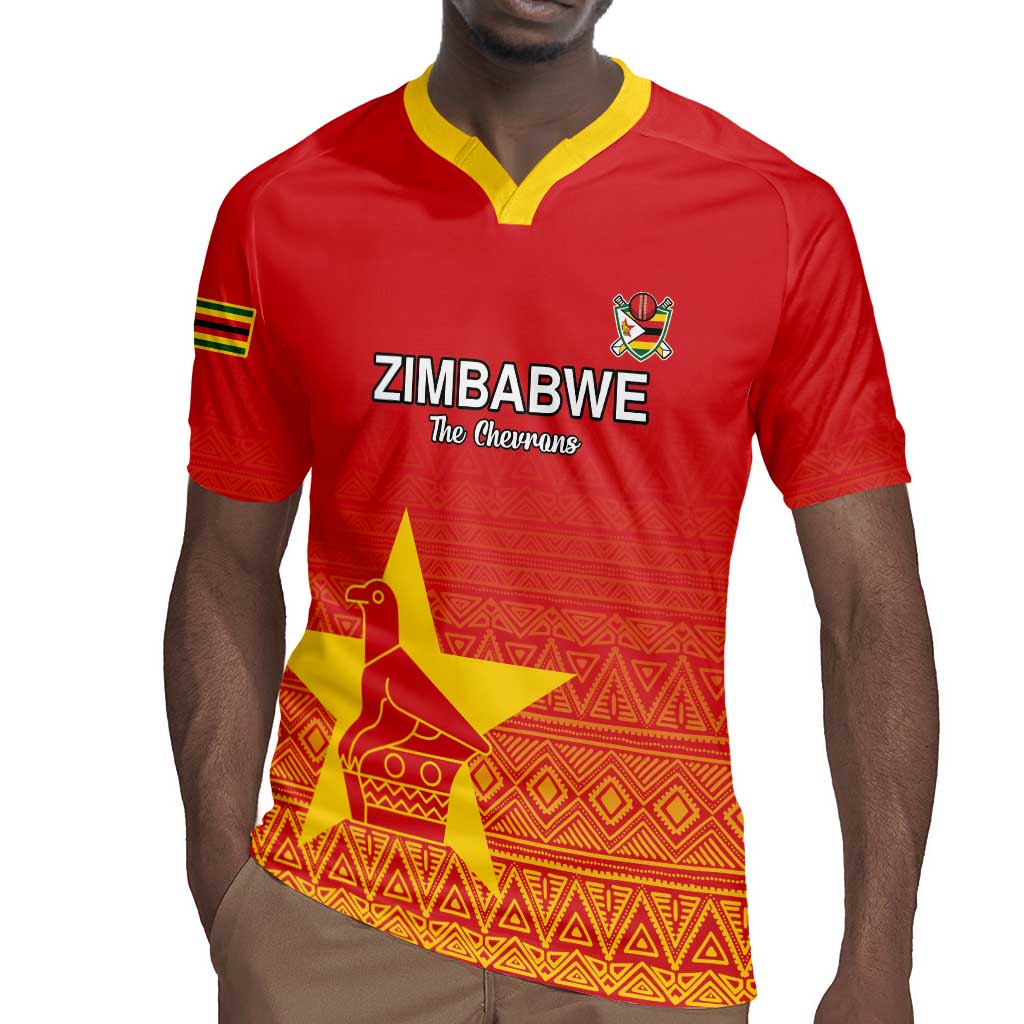 Custom Zimbabwe Cricket Rugby Jersey Go Champions