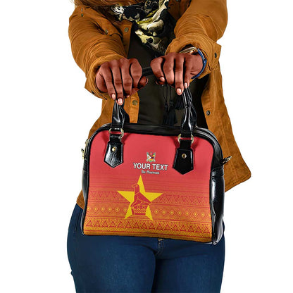 Custom Zimbabwe Cricket Shoulder Handbag Go Champions