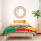 Personalised Afro Benin Leopard Bedding Set Stay True - Stay Wild