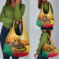 Personalised Afro Benin Leopard Grocery Bag Stay True - Stay Wild