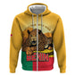 Personalised Afro Benin Leopard Hoodie Stay True - Stay Wild