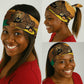 Personalised Afro Benin Leopard Neck Gaiter Stay True - Stay Wild LT15