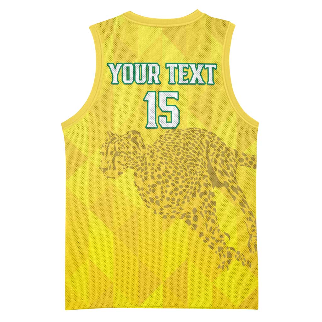 Custom Benin Football Basketball Jersey Go Les Guepards LT15