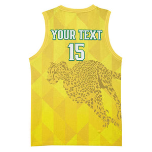 Custom Benin Football Basketball Jersey Go Les Guepards LT15