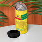 Custom Benin Football 4 in 1 Can Cooler Tumbler Go Les Guepards